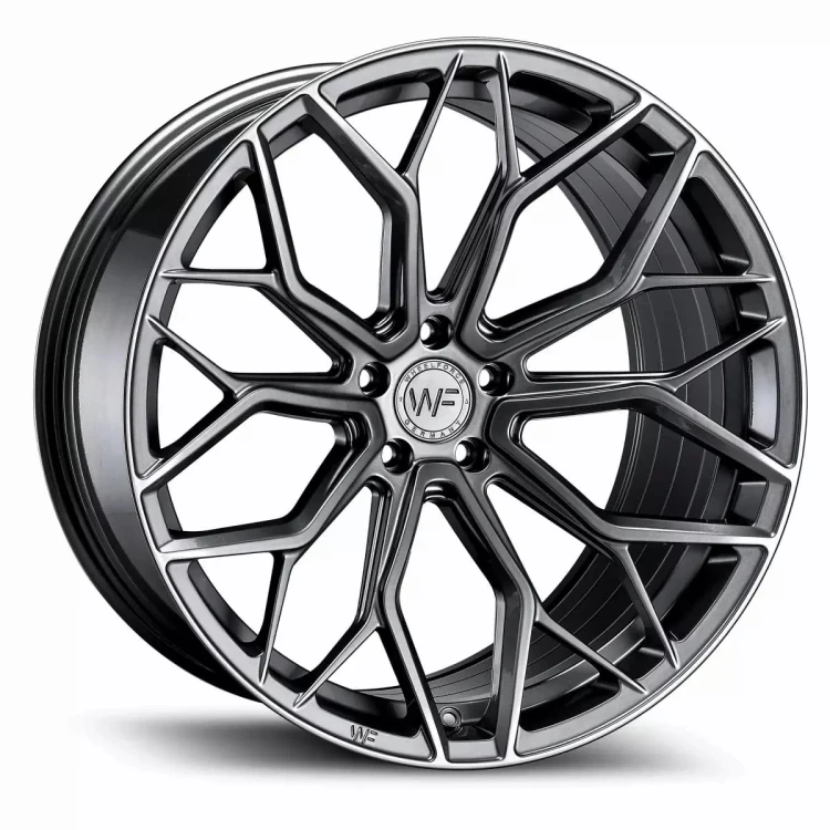 WHEELFORCE WHEELS MODEL: HE.1-FF 20X11.0 ET32 5X120 GLOSS STEEL