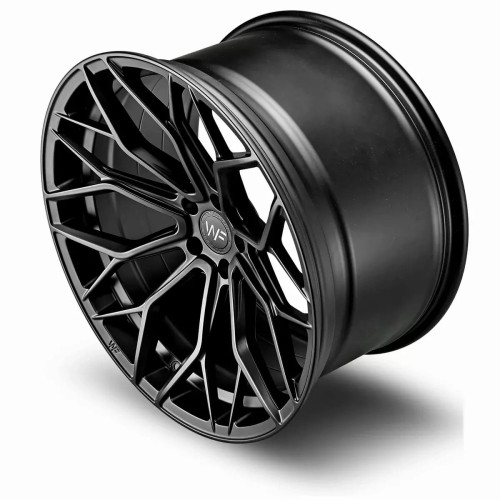 WHEELFORCE WHEELS MODEL: HE.1-FF 21X9.0 ET25 5X112 DEEP BLACK