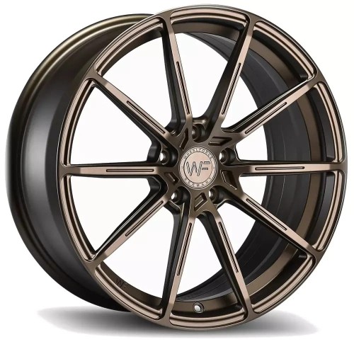 WHEELFORCE WHEELS MODEL: SL.2-FF 19X8.5 ET40 5X112 SATIN BRONZE