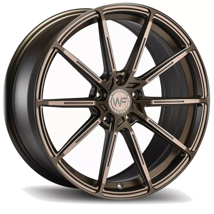 WHEELFORCE WHEELS MODEL: SL.2-FF 19X8.5 ET40 5X112 SATIN BRONZE
