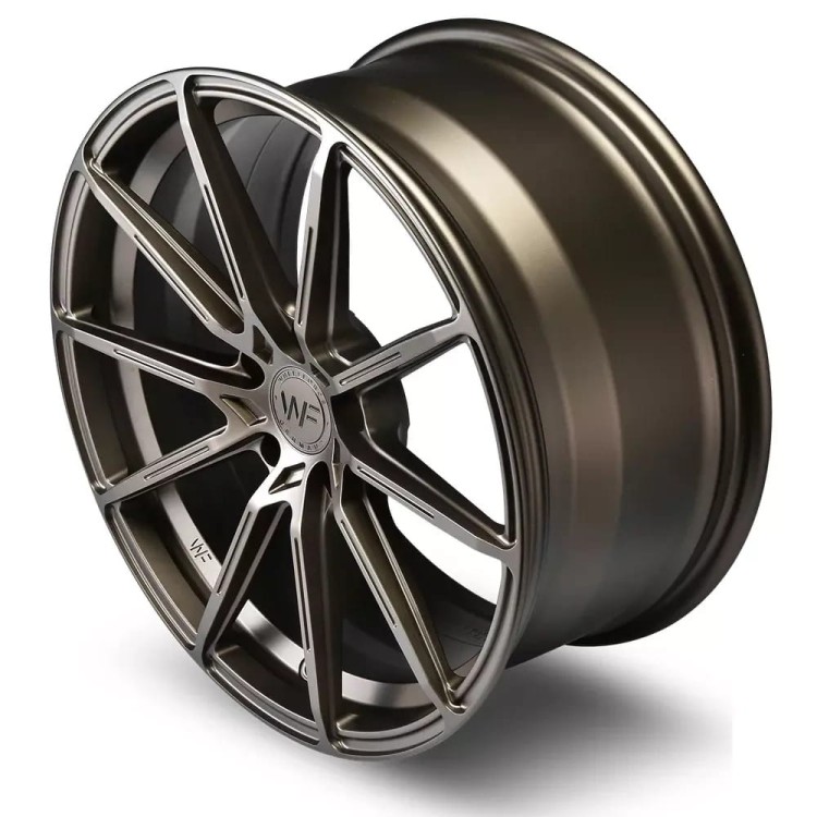 WHEELFORCE WHEELS MODEL: SL.2-FF 19X8.5 ET40 5X112 SATIN BRONZE