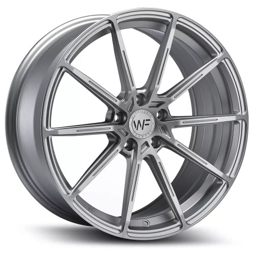 WHEELFORCE WHEELS MODEL: SL.2-FF 19X8.5 ET40 5X112 FROZEN SILVER