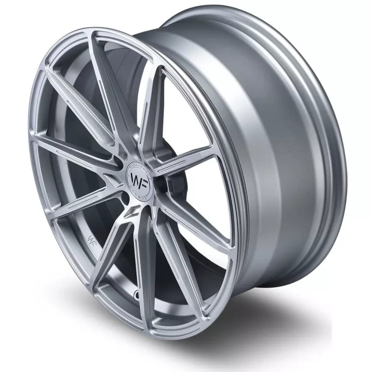 WHEELFORCE WHEELS MODEL: SL.2-FF 19X8.5 ET40 5X112 FROZEN SILVER