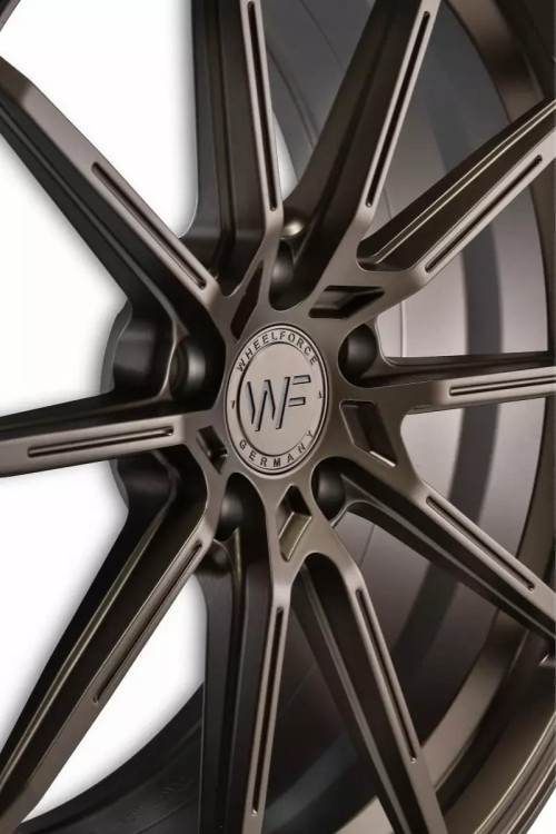 WHEELFORCE WHEELS MODEL: SL.2-FF 19X8.5 ET45 5X112 SATIN BRONZE