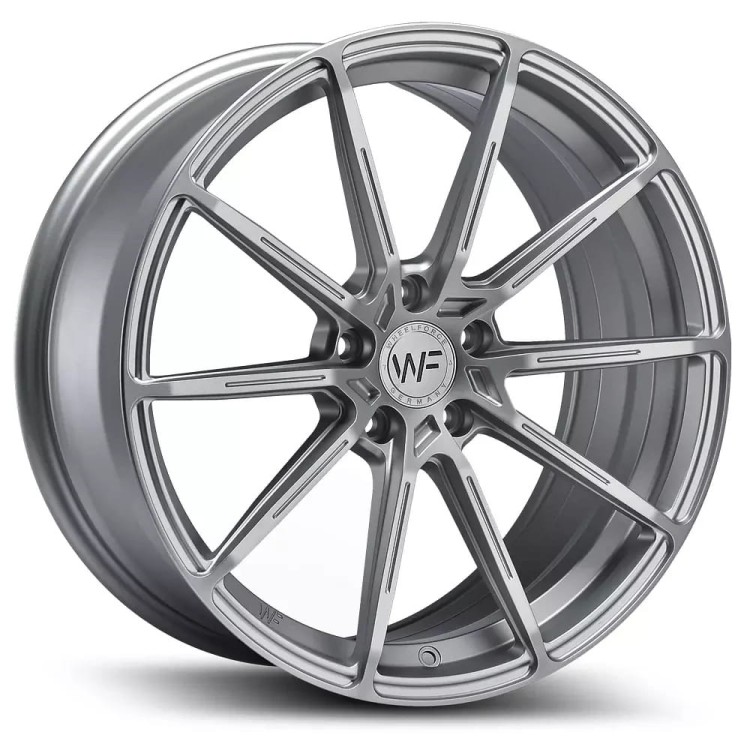 WHEELFORCE WHEELS MODEL: SL.2-FF 19X8.5 ET45 5X112 FROZEN SILVER