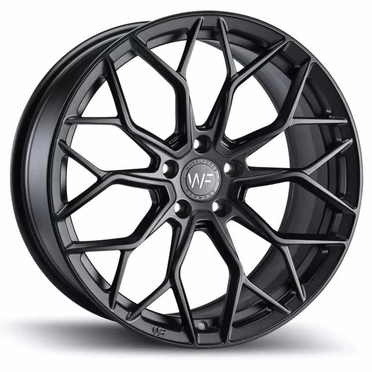 WHEELFORCE WHEELS MODEL: SL.1-FF 19X8.5 ET45 5X112 DEEP BLACK