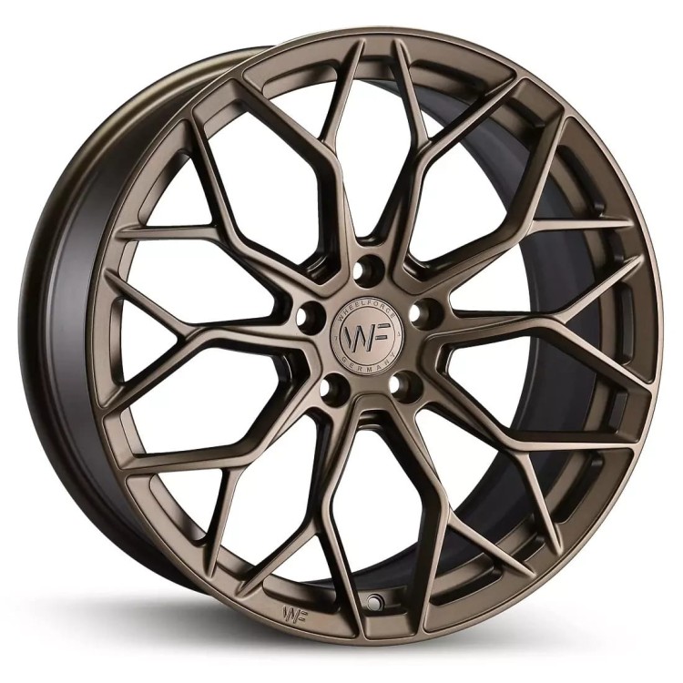 WHEELFORCE WHEELS MODEL: SL.1-FF 19X8.5 ET41 5X112 SATIN BRONZE