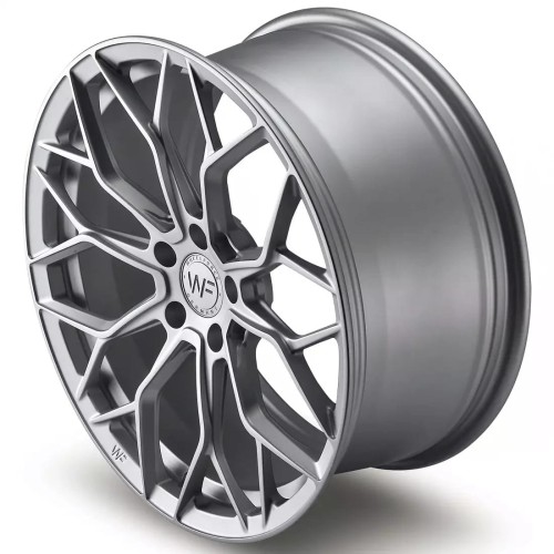 WHEELFORCE WHEELS MODEL: SL.1-FF 19X8.5 ET41 5X112 FROZEN SILVER