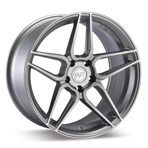 WHEELFORCE WHEELS MODEL: CF.1 RS 19X9.5 ET40 5X120 FROZEN SILVER