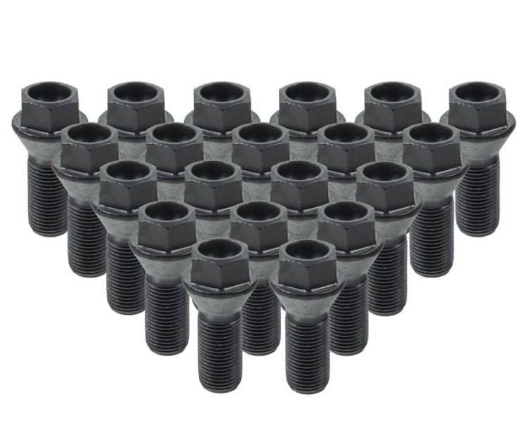 ORYGINALNE ŚRUBY DO KÓŁ FELG M14X1.25X28MM BMW MINI 36136890324