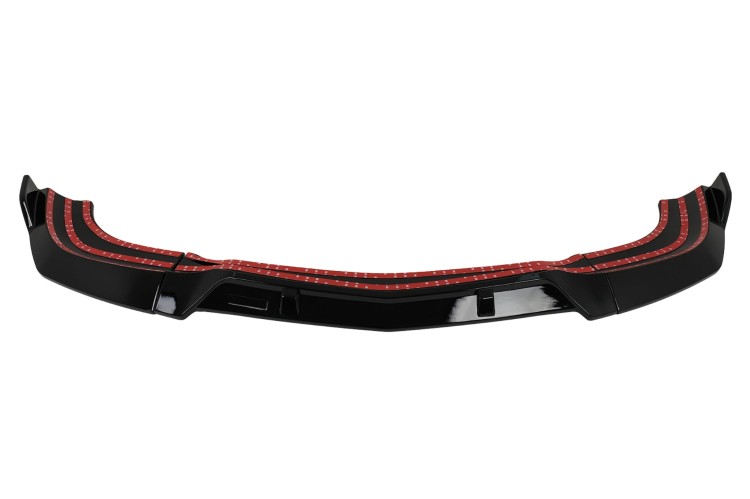PRZEDNI SPOILER Z LIPU DO MERCEDESA KLASY C W204 S204 C204 FACELIFTING (201