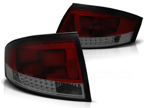 LAMPY TYLNE LED TAIL LIGHTS RED SMOKE AUDI TT 8N 99-06