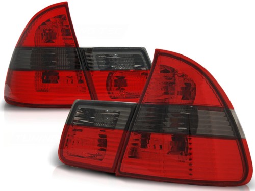 LAMPY TYLNE TAIL LIGHTS RED SMOKE BMW E46 99-05 TOURING