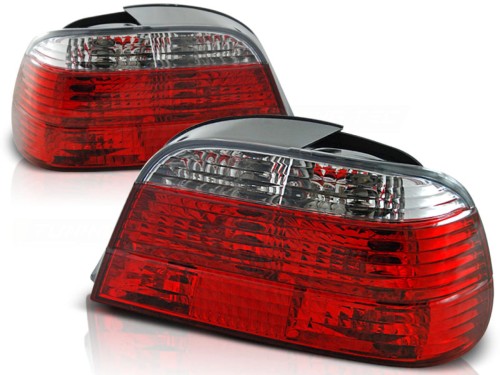 LAMPY TYLNE RED WHITE BMW 7 SERII E38 06.94-07.01