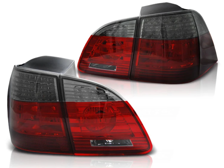 LAMPY TYLNE RED SMOKE BMW SERII 5 E61 04-03.07 TOURING