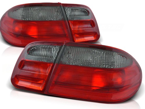LAMPY TYLNE MERCEDES W210 E-KLASA 95-02 RED SMOKE
