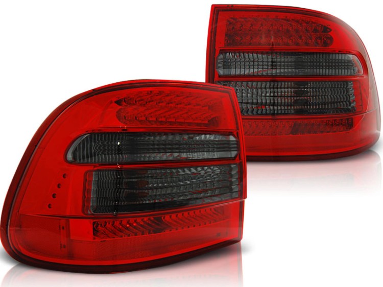 LAMPY TYLNE LED RED SMOKE PORSCHE CAYENNE 02-06