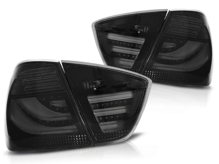 LAMPY TYLNE LED SMOKE BLACK BMW E90 03.05-08.08
