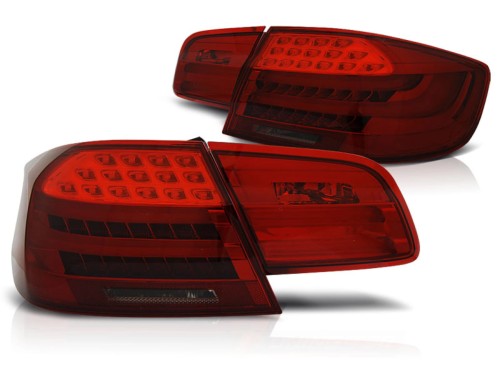 LAMPY TYLNE LED RED SMOKE BMW SERII 3 E92 09.06-03.10