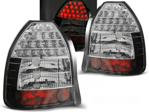 LAMPY DIODOWE HONDA CIVIC 95-01 3D BLACK LED