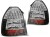 LAMPY DIODOWE HONDA CIVIC 95-01 3D BLACK LED