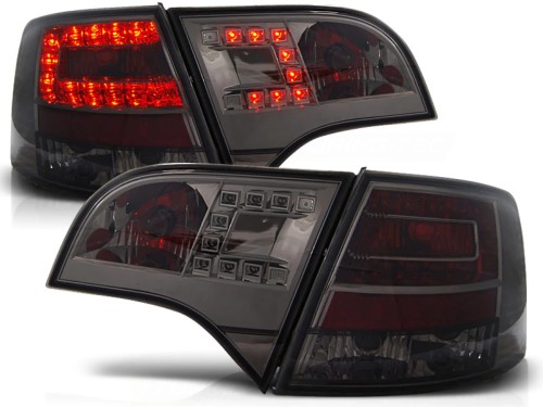 LAMPY TYLNE SMOKE AUDI A4 B7 11.04-03.08 AVANT LED