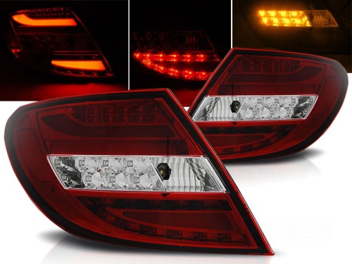 LAMPY MERCEDES C-KLASA SEDAN W204 07-10 LED BAR RW