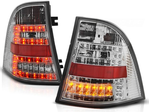 LAMPY TYLNE CHROME MERCEDES W163 ML M-KLASA 03.98-05 LED