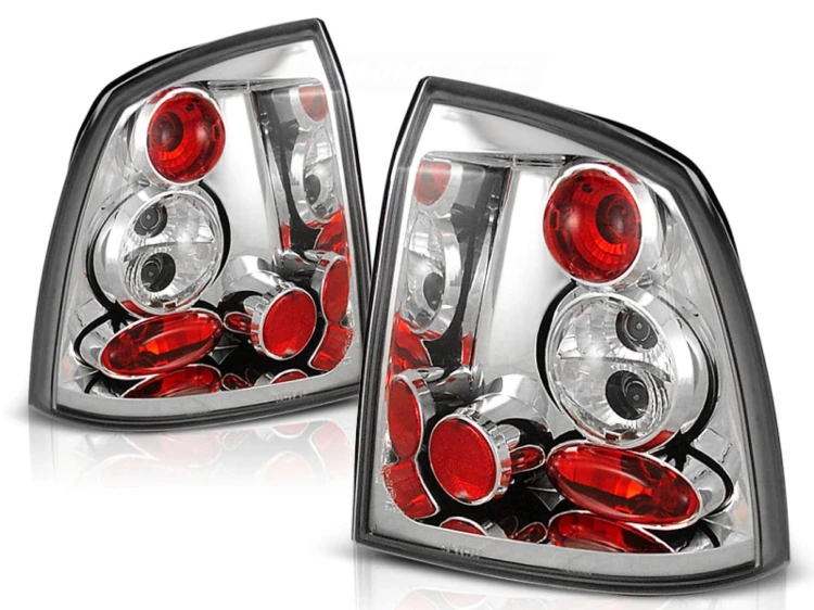 LAMPY TYLNE OPEL ASTRA G 09.97-02.04 2D/4D CHROME