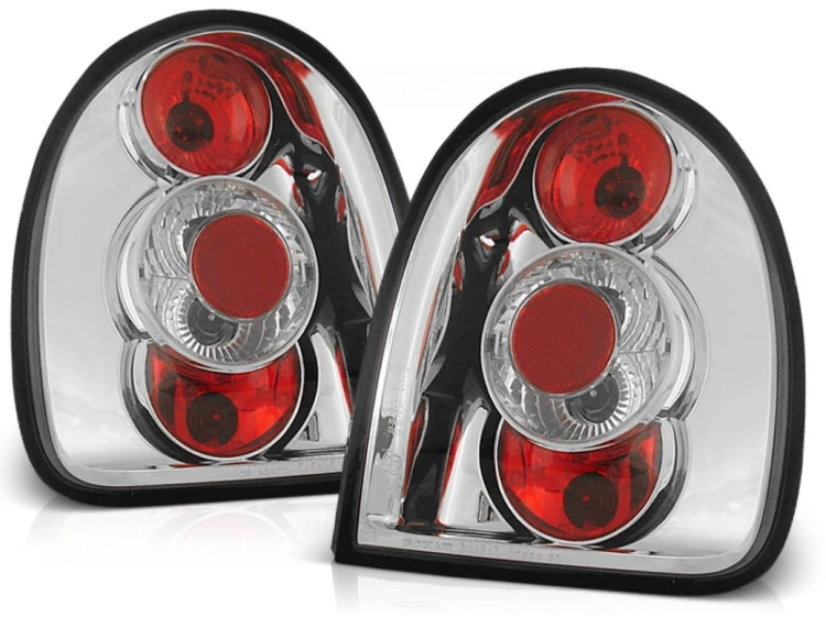 LAMPY TYLNE OPEL CORSA B 02.93-10.00 3D CHROME