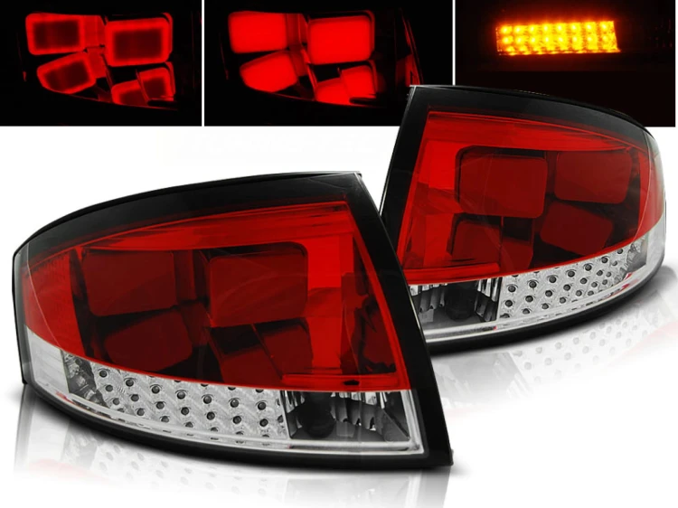 LAMPY DIODOWE AUDI TT 8N 99-06 RED WHITE LED