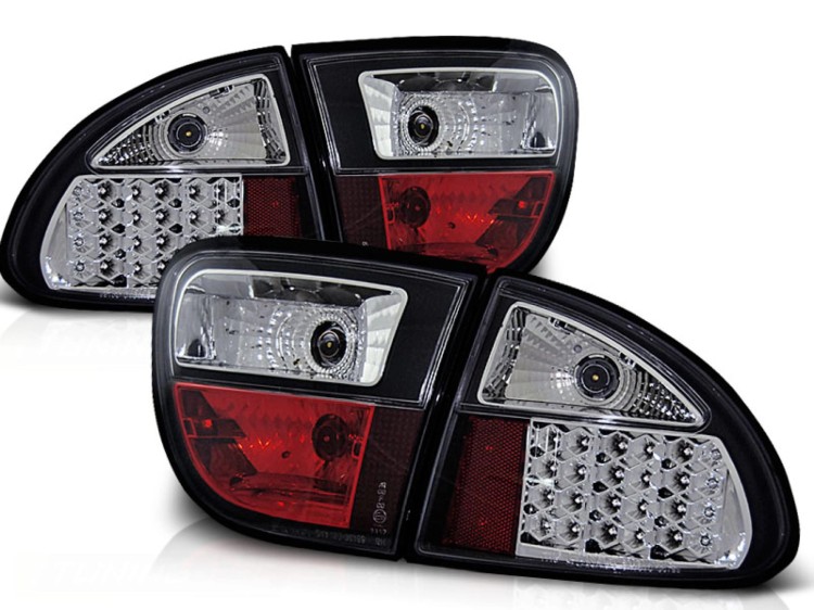 LAMPY TYLNE BLACK SEAT LEON 04.99-08.04 LED