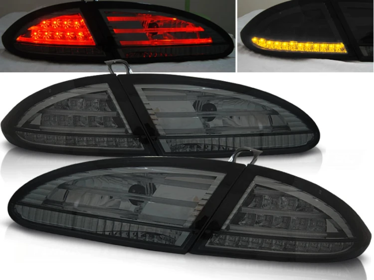 LAMPY TYLNE SMOKE SEAT LEON 06.05-09 LED