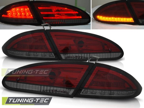 LAMPY TYLNE RED SMOKE SEAT LEON 06.05-09 LED
