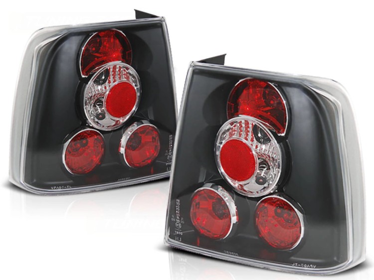 LAMPY TYLNE BLACK VW PASSAT B5 11.96-08.00 SEDAN