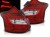 LAMPY TYLNE FORD FOCUS 3 11-10.14 HATCHBACK RED WHITE LED BAR