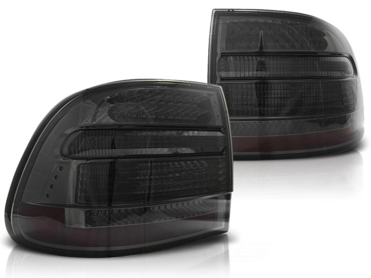 LAMPY TYLNE SMOKE PORSCHE CAYENNE 02-06 LED