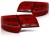 LAMPY TYLNE RED WHITE AUDI A3 8P 04-08 SPORTBACK LED