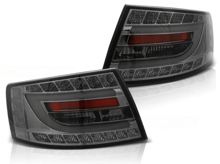 LAMPY TYLNE SMOKE AUDI A6 C6 SEDAN 04.04-08 7PIN