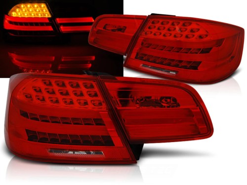 LAMPY TYLNE RED WHITE BMW SERII 3 E92 09.06-03.10 LED