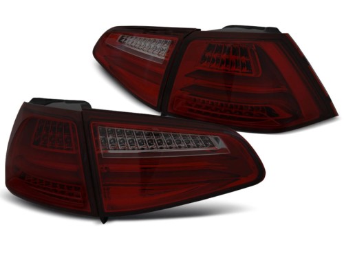 LAMPY TYLNE RED SMOKE VW GOLF 7 13-17 LED