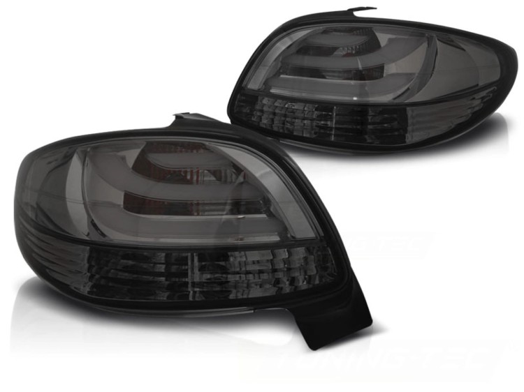 LAMPY TYLNE PEUGEOT 206 10.98- SMOKE LED BAR