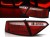 LAMPY TYLNE RED WHITE AUDI A5 07-06.11 LED