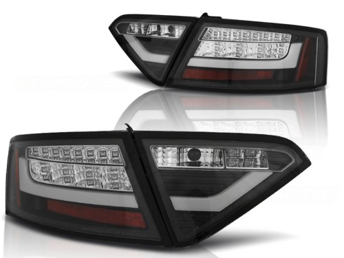LAMPY TYLNE BLACK AUDI A5 07-06.11 LED