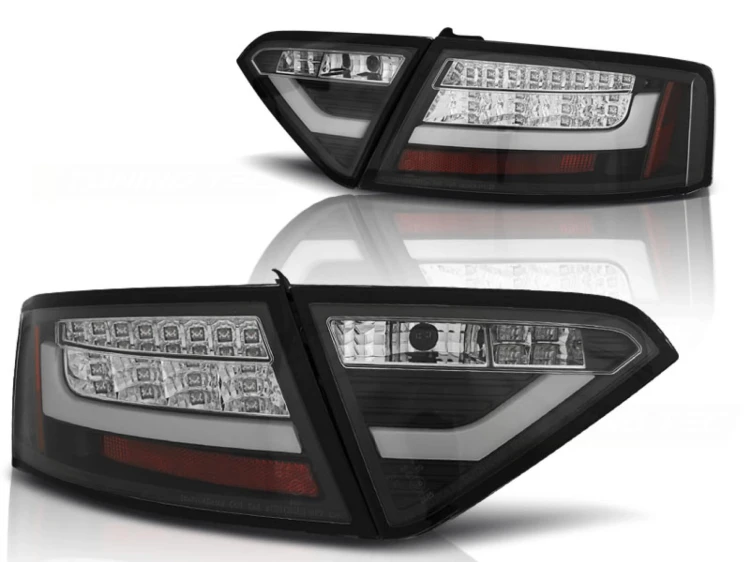 LAMPY TYLNE BLACK AUDI A5 07-06.11 LED