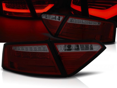 LAMPY TYLNE RED SMOKE AUDI A5 07-06.11 LED