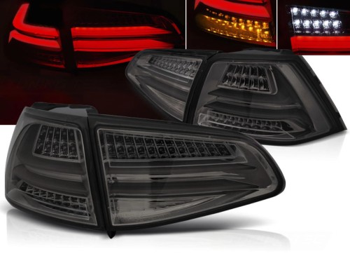 LAMPY TYLNE SMOKE VW GOLF 7 13-17 LED