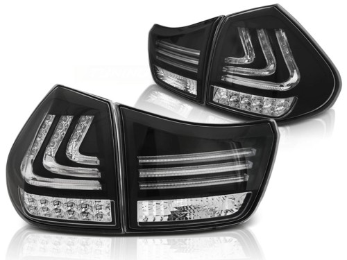 LAMPY TYLNE LEXUS RX 330 350 03-08 LED BAR BLACK
