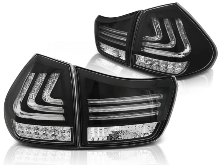 LAMPY TYLNE LEXUS RX 330 350 03-08 LED BAR BLACK