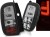 LAMPY TYLNE DACIA DUSTER 04.10- LED BAR BLACK
